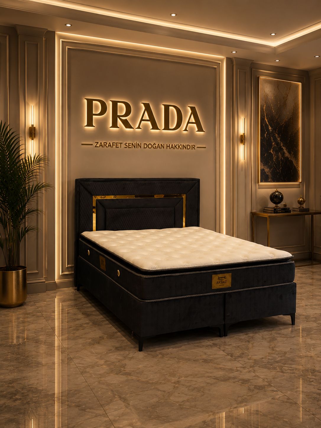 Prada Zarafet Senin Doğan Hakkındır Çift Kişilik Uyku Setleri